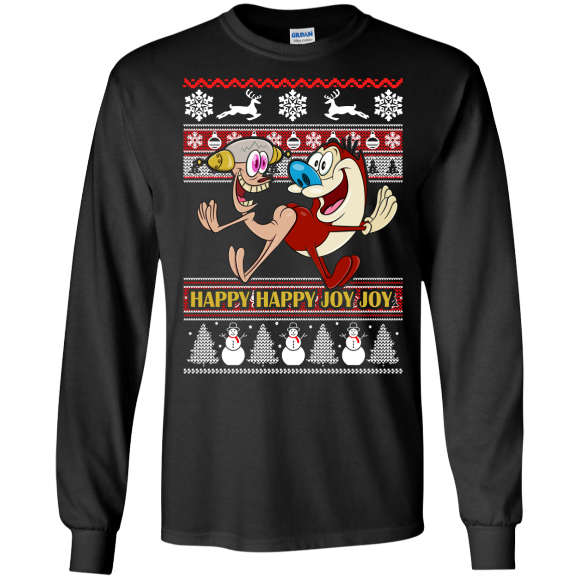 Happy Christmas Joy Joy Shirt G240 Ls Ultra T-shirt