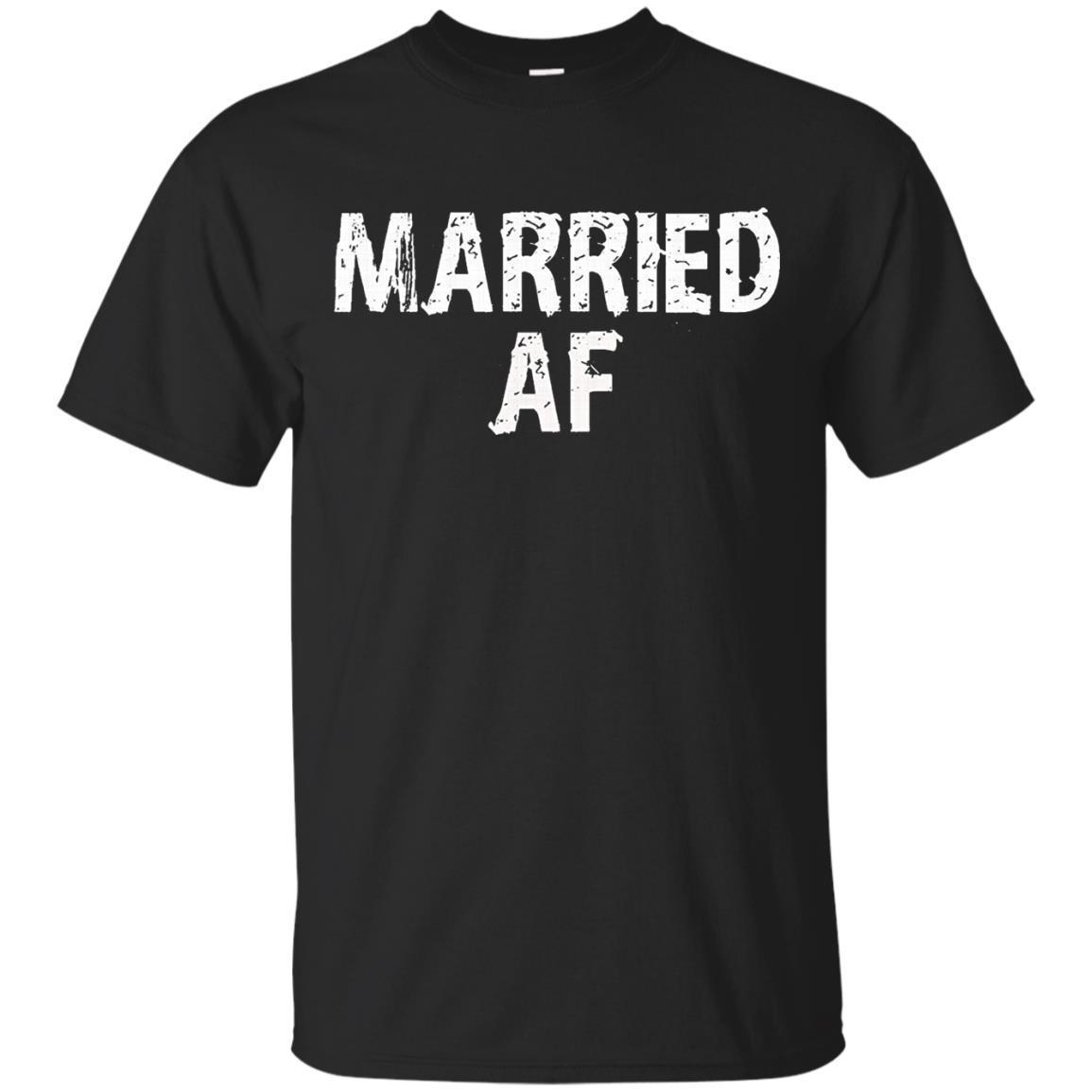 Married Af Funny Marraige T Shirt For Couples