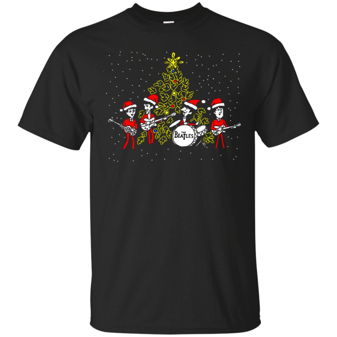 The Beatles Santa Claus Christmas Shirt G200 Ultra T-shirt