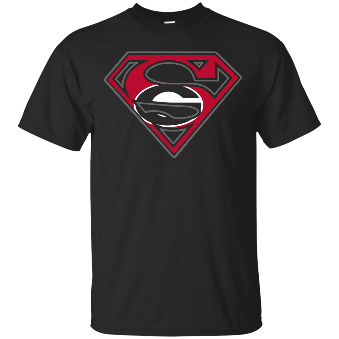 Georgia Bulldog Superman Shirt Shirt