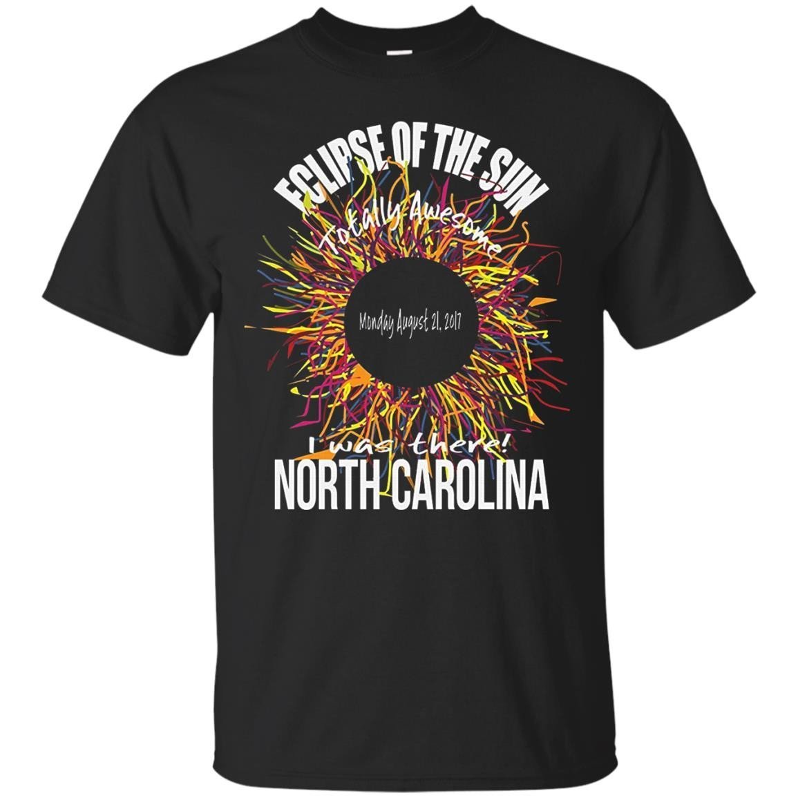 Path Of Total Eclipse Souvenir 2017 North Carolina Nc T Shi Shirts