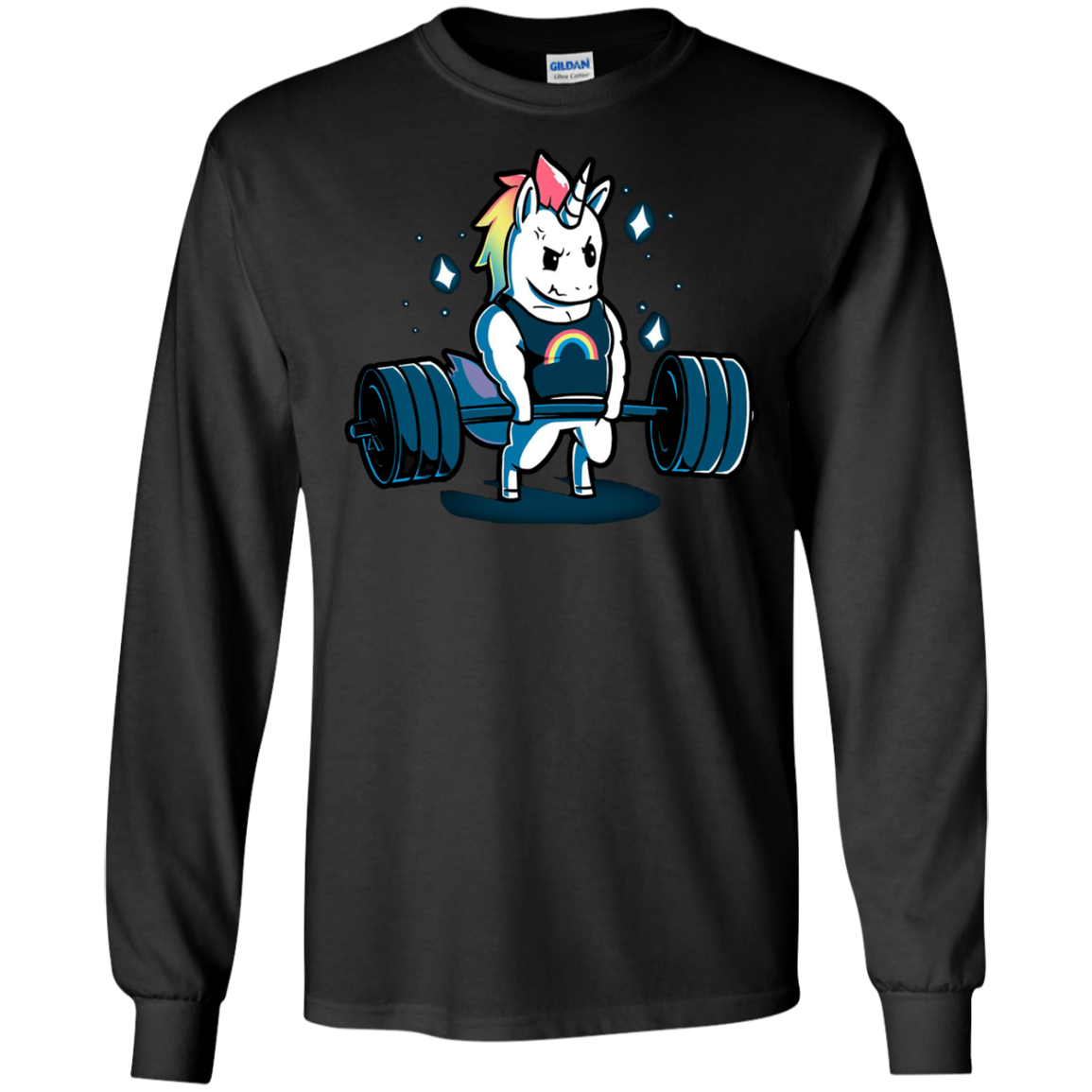 Top Selling Weight Lifting Gym Unicorn Shirt G240 Ls Ultra T-shirt