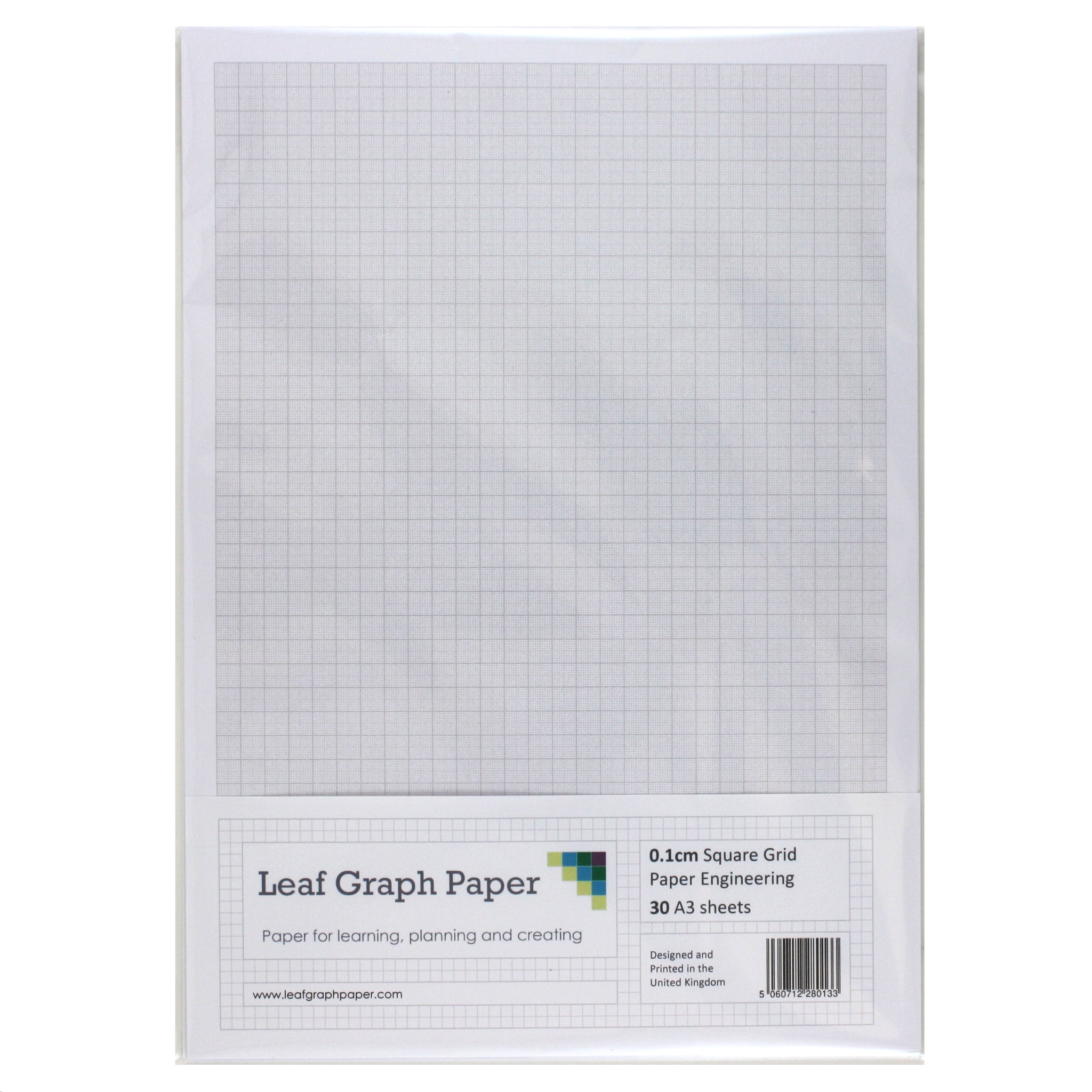 a3 graph paper 1mm 0 1cm squared engineering 30 loose leaf sheets leaf graph paper