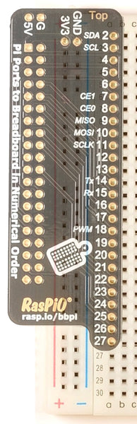 ArduEZtw Raspberry Pi 4 Dedicated Breadboard Kit,150(5x30) x2 Side Board  Holes,80(4x20) x2 Sides Function Holes,4(2x2) Logic Probe Testing