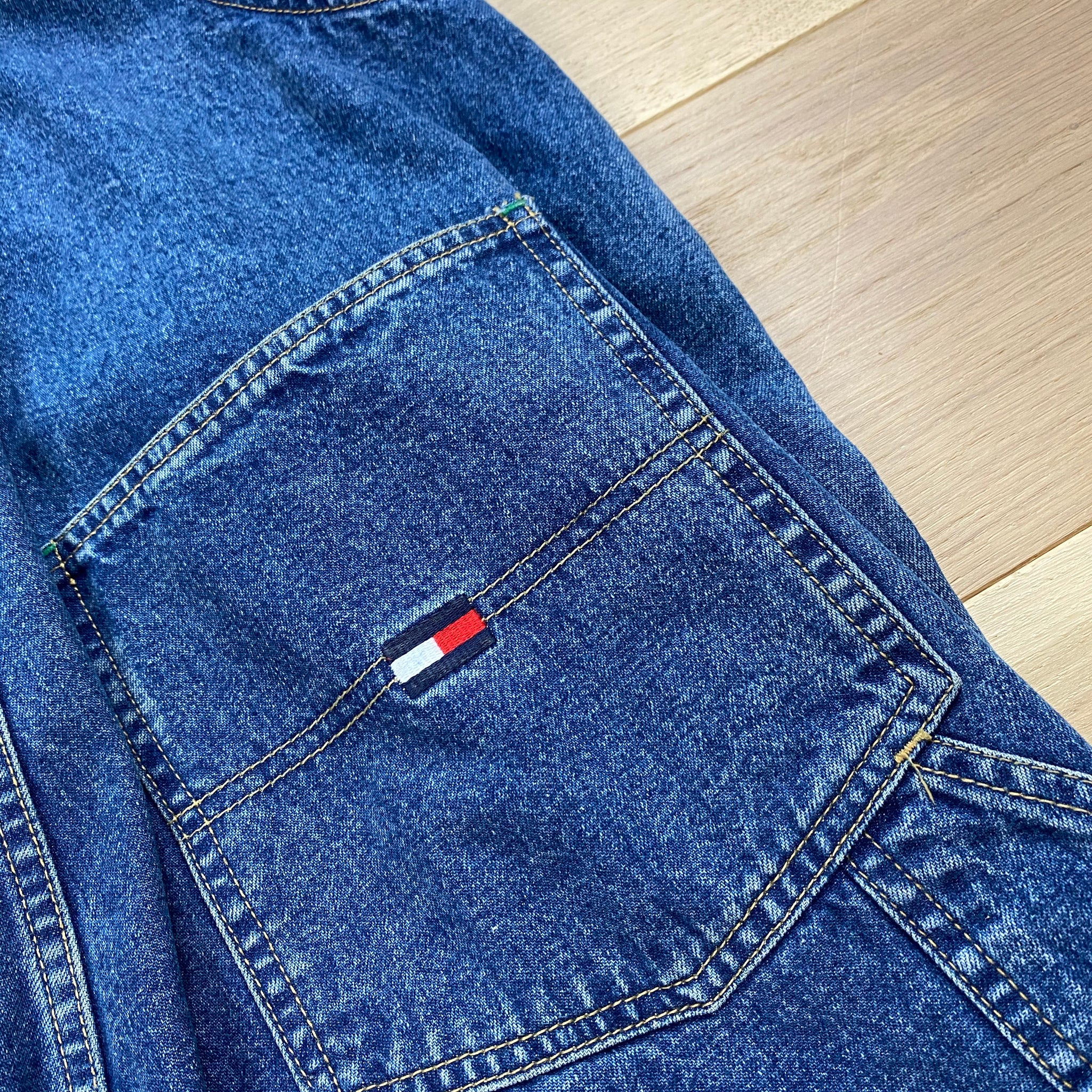 vintage tommy hilfiger dungarees