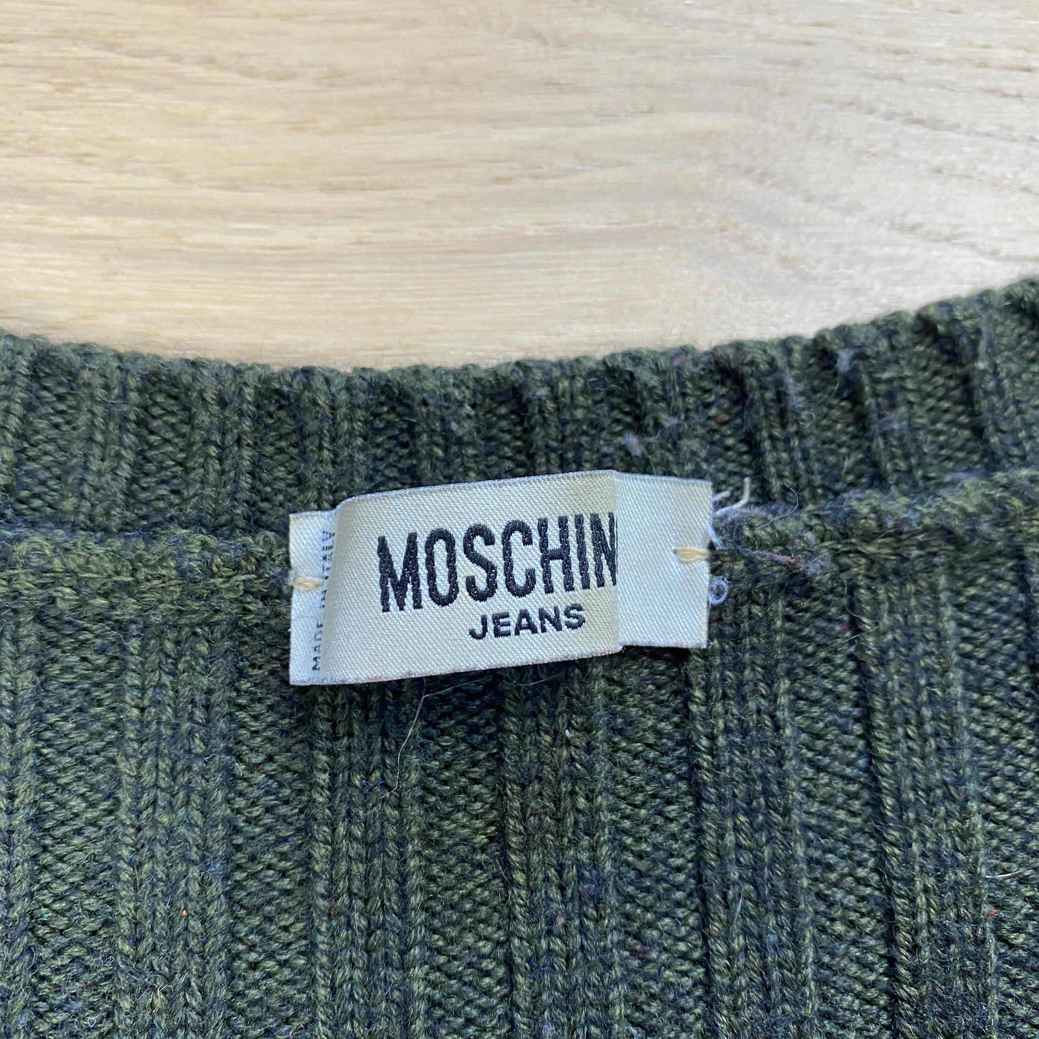 moschino jeans sweater