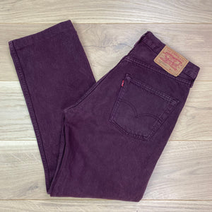 purple jeans mens levis