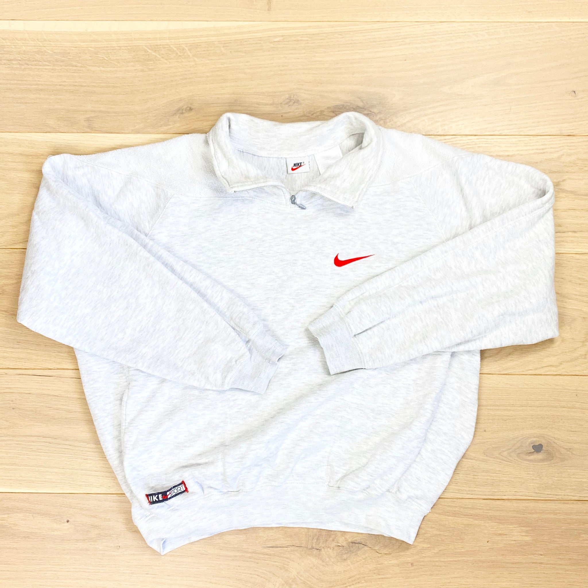 nike half zip hoodie vintage