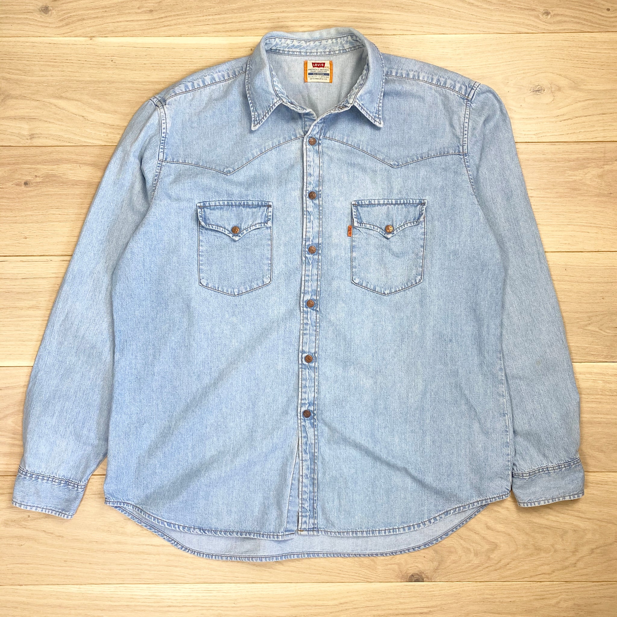 levi's orange tab shirt