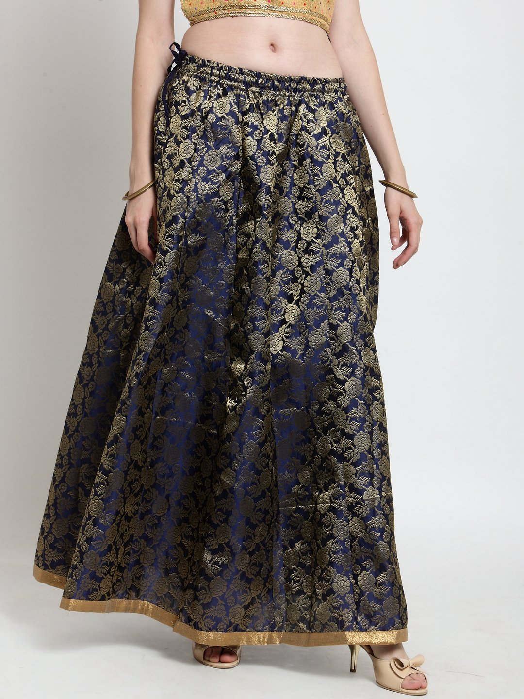 brocade skirt maxi