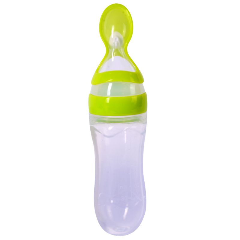 baby feeding squeeze spoon