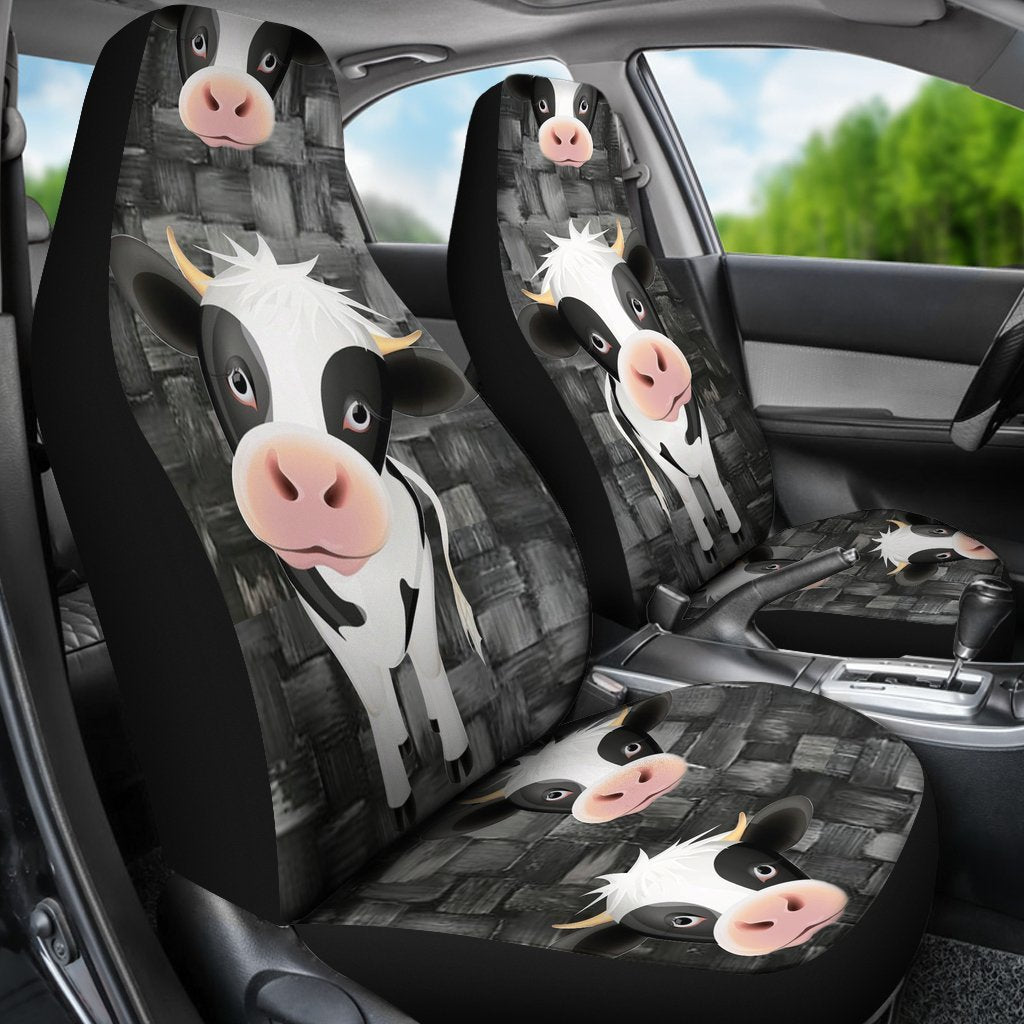 cow print seat cover