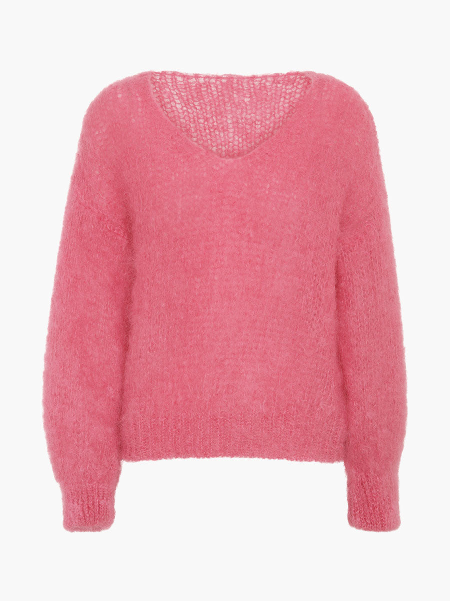 pink mohair jumper