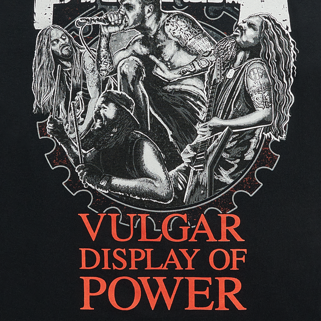 Vulgar Display Of Power Band Illustration T Shirt Pantera Official Store