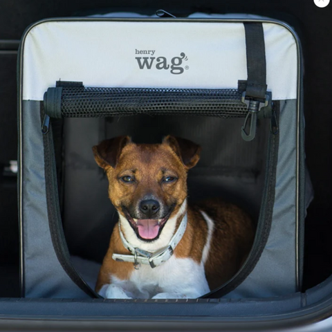 Henry Wag Folding Fabric Travel Crate