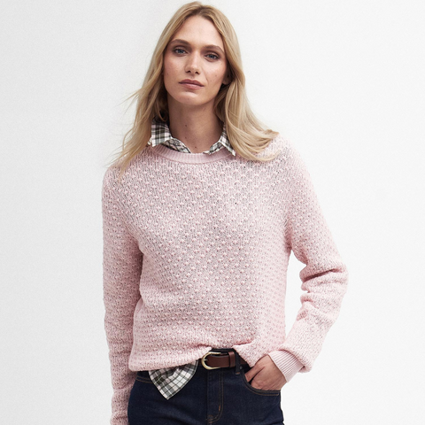 Barbour Ladies Angelonia Crew Neck Jumper