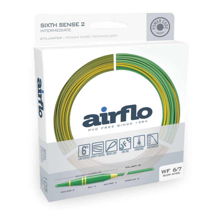 Airflo Sixth Sense 2.0 Intermediate Fly Lines - John Norris