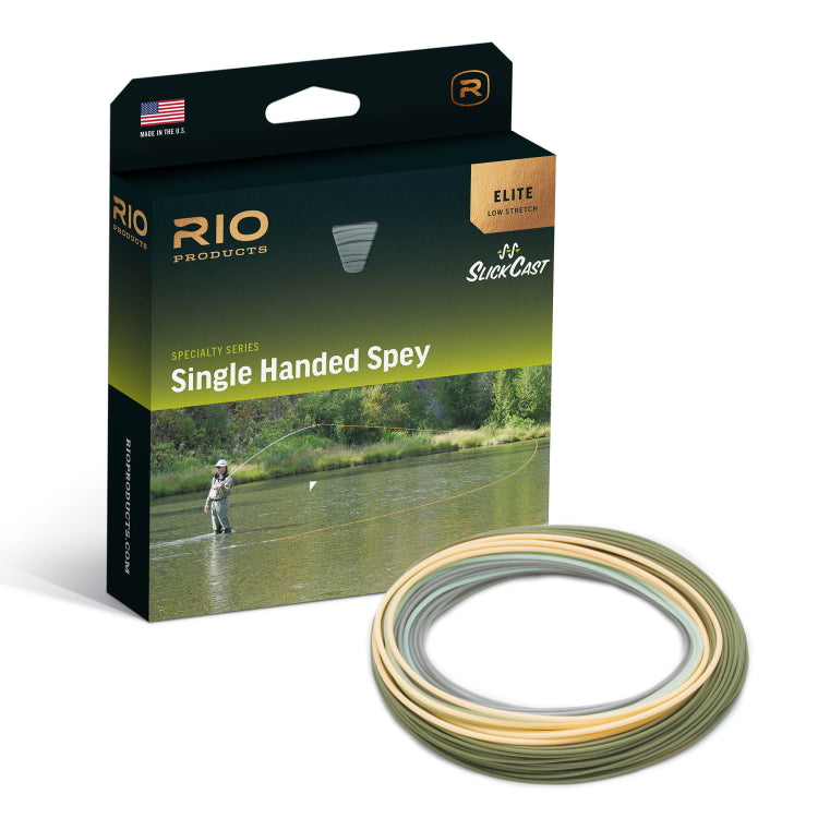 Rio Elite Single Handed Spey Fly Line - Float/1ips/2ips - John Norris