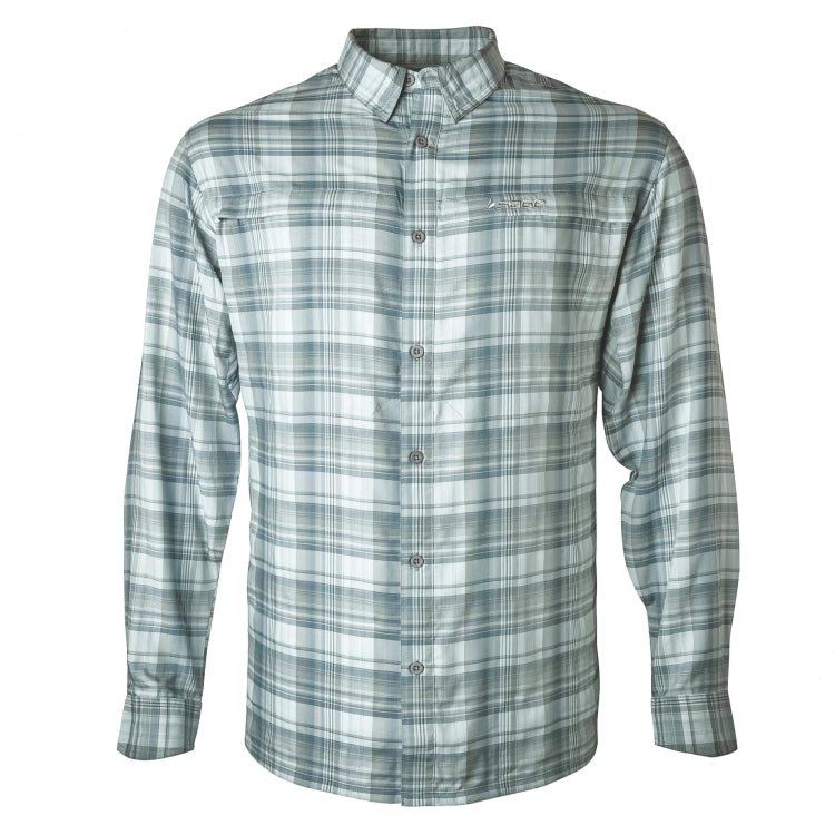 Sage Guide Fishing Shirt - Blue Plaid, XLarge