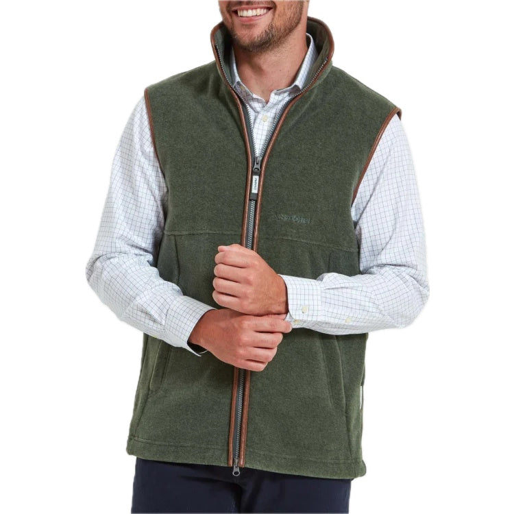 Schoffel Oakham Fleece Gilet - Cedar Green