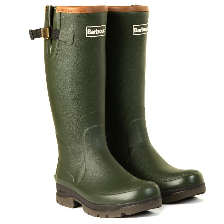 Barbour Mens Tempest Neoprene Lined Wellington Boots