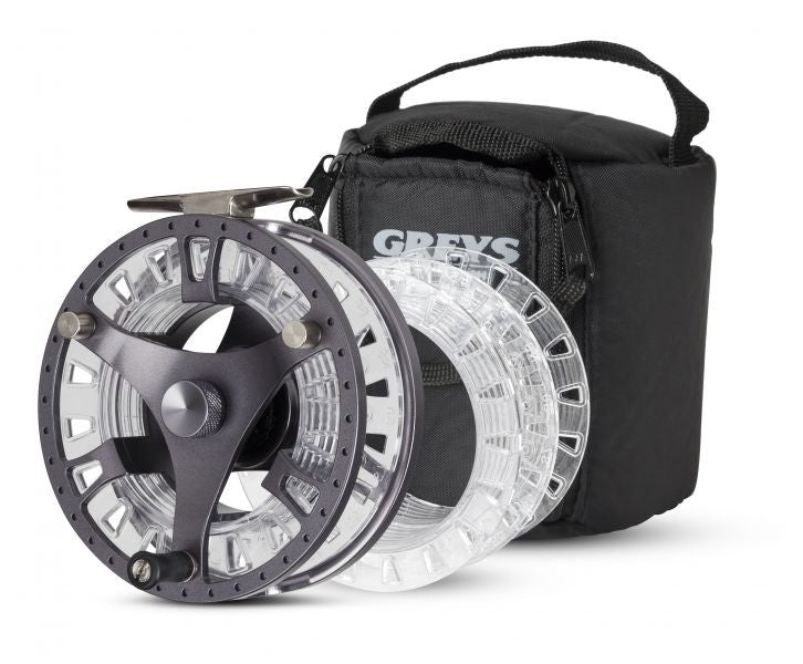 Greys GTS700 Cassette Fly Reel 5/6/7 with FREE John Norris P3 Fly Line