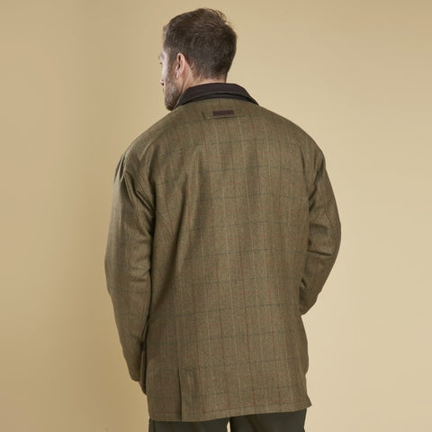 barbour moorhen waterproof wool jacket