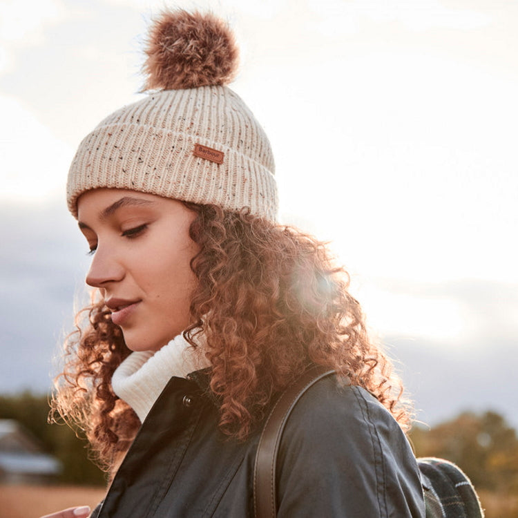 barbour ladies beanie