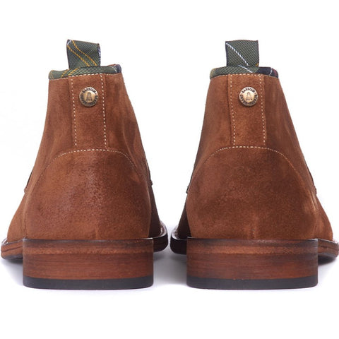 barbour benwell boots cognac