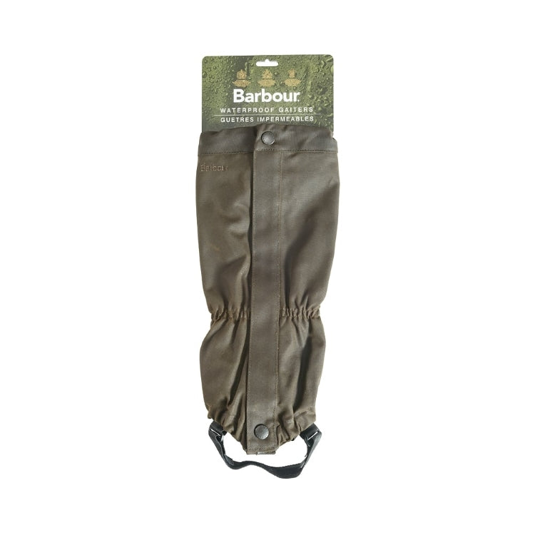 barbour wax cotton gaiters