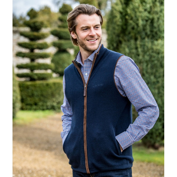 Mens cashmere store gilet