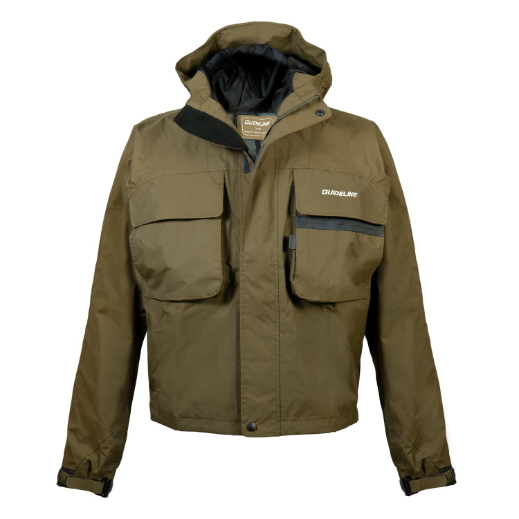 Fly Fishing Jacket Guideline Alta Brown Olive