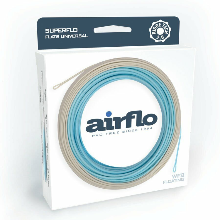 Airflo Superflo Ridge 2.0 Flats Universal Taper Floating Fly Lines - John  Norris