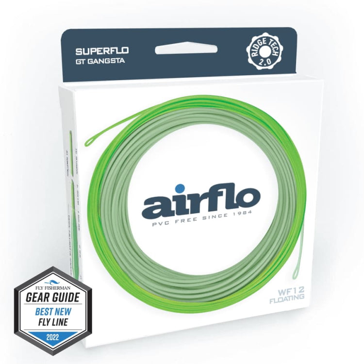 Airflo Superflo Sink Tip Fly Line Floating 6FT Fast Tip - Olive/Lichen