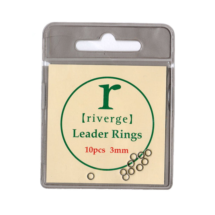 10) TIPPET RINGS size 1.5mm (orvis umpqua rio leader fly fishing)