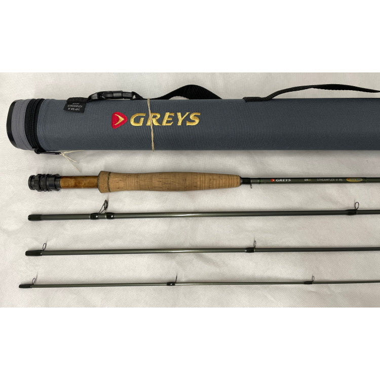 USED 9ft 0in Greys GR80 Streamflex 5 Line 4 Piece River Fly Rod