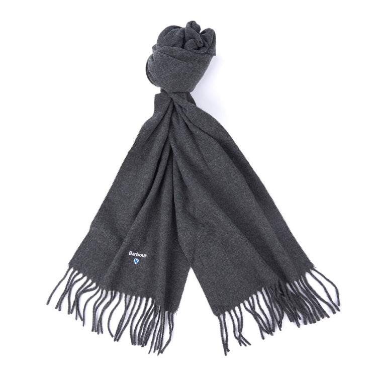 barbour grey scarf