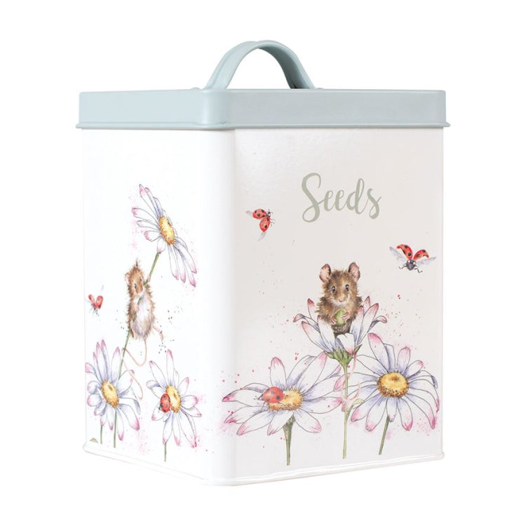 Wrendale Designs Seed Tin - Oops a Daisy - John Norris