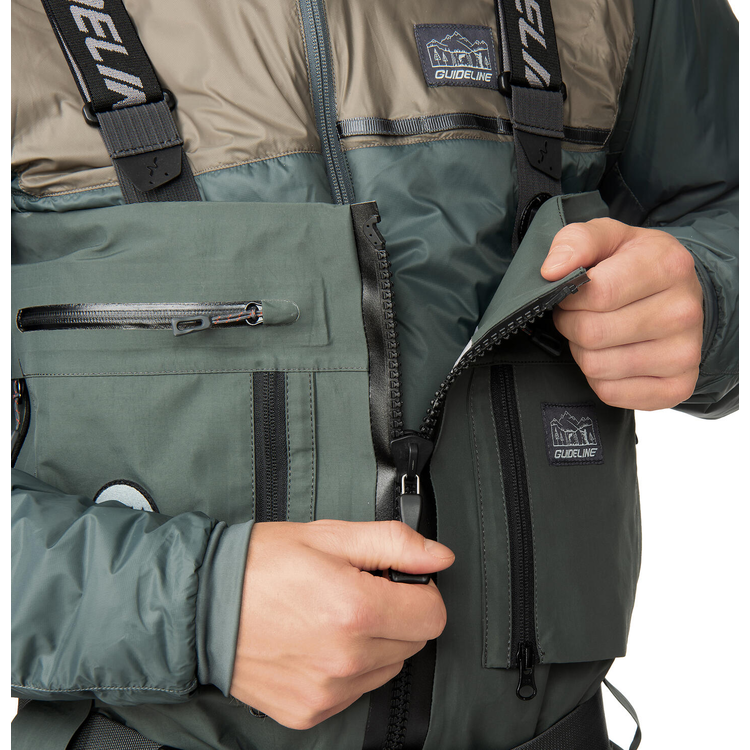 Guideline Reach Breathable Stockingfoot Waders, Large King