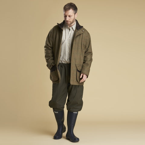 barbour moorhen waterproof wool jacket