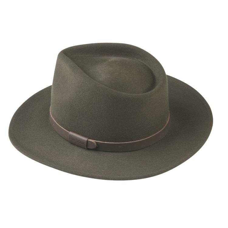 barbour wax bushman hat