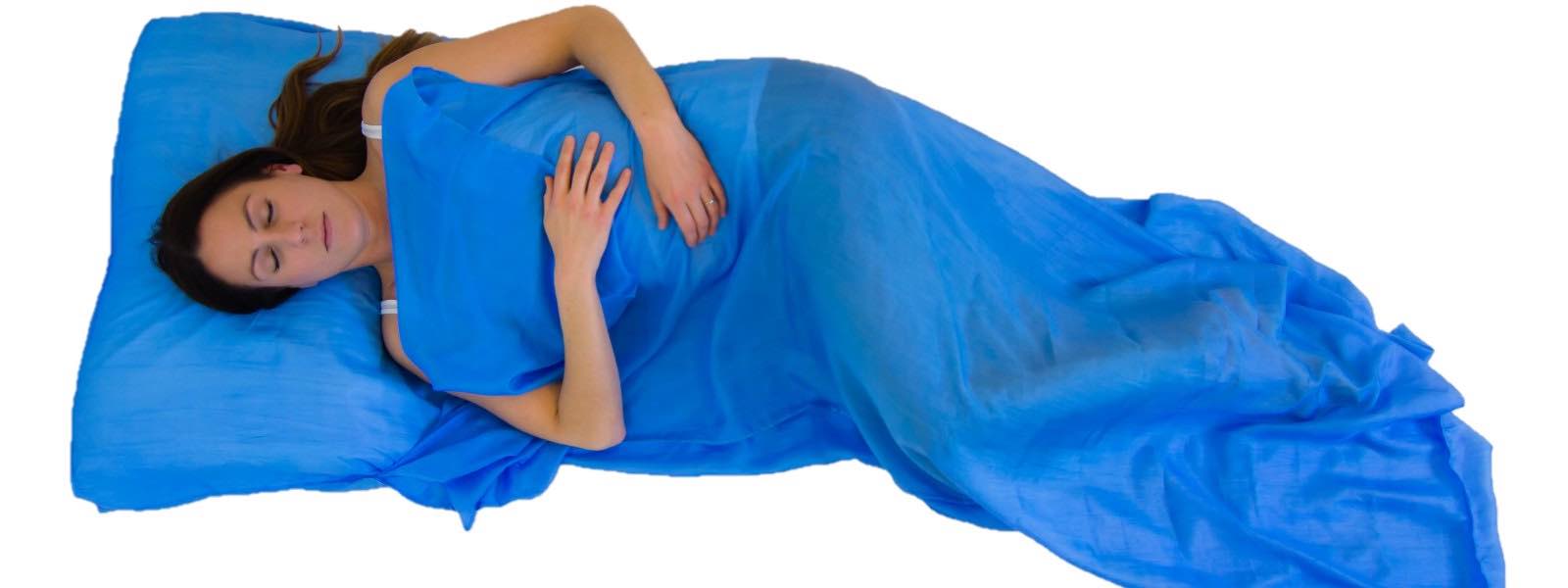 silk sleeping bag