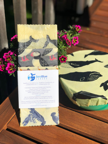 SeaBlue Canada David Suzuki Foundation WWF Canada AbeilleWraps Beeswax Wraps