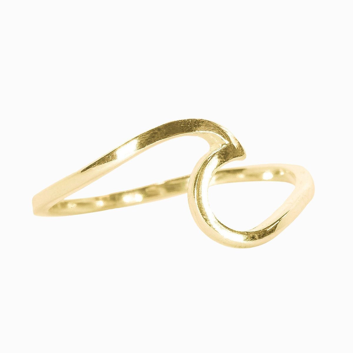 Wave Ring Gold Size 7 – Jake's Toggery