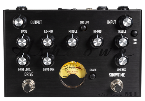 Front image of the NEW Ashdown PRO DI pedal
