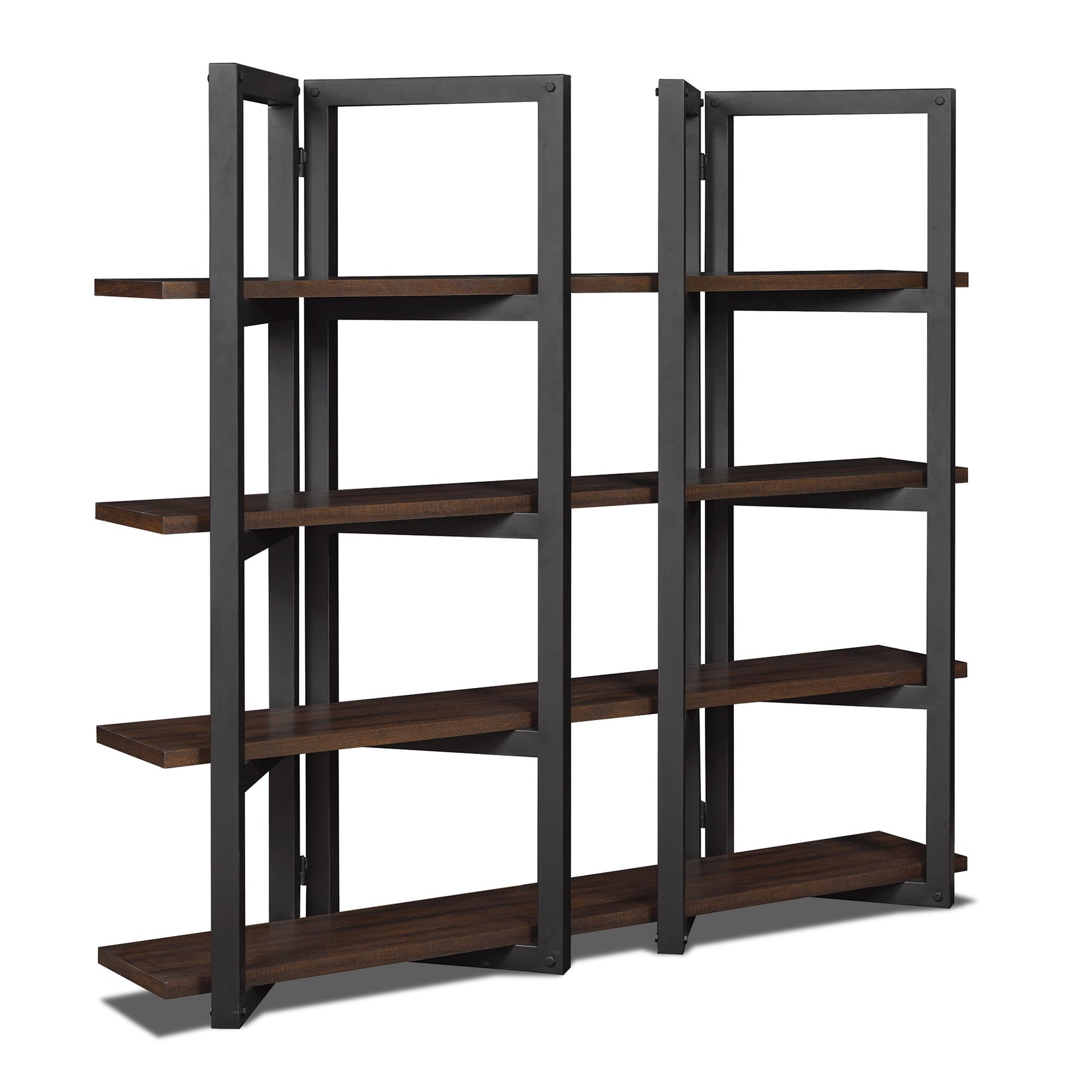 Uptown Loft Bookshelf Room Divider Aki Home