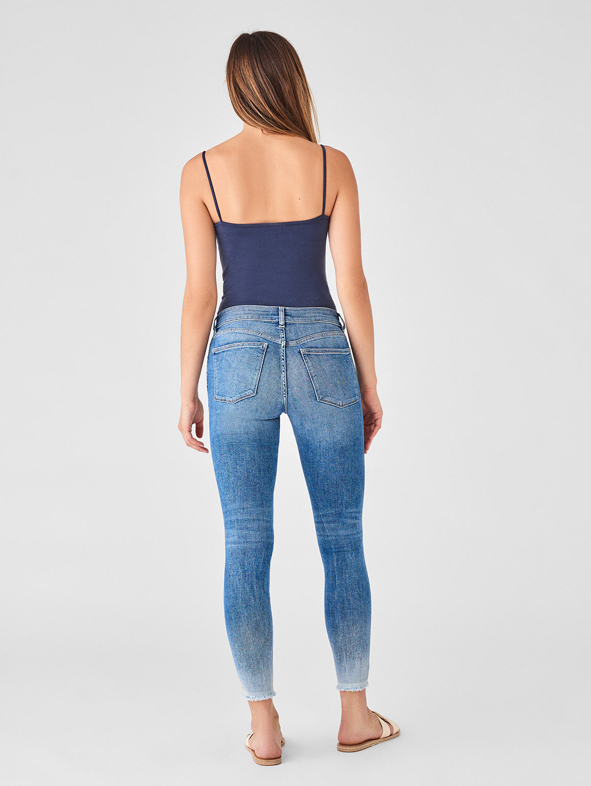 Florence Ankle Mid Rise Skinny | Hail – DL1961
