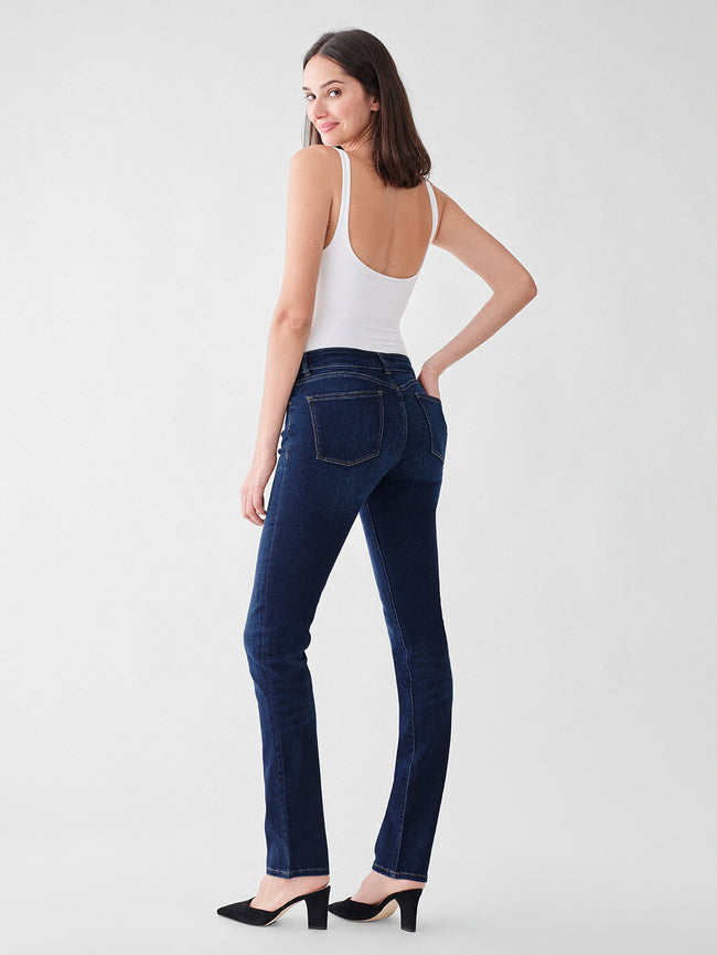 Women's Straight Mid-Rise Curvy Jean | Coco | DL1961 Premium Denim