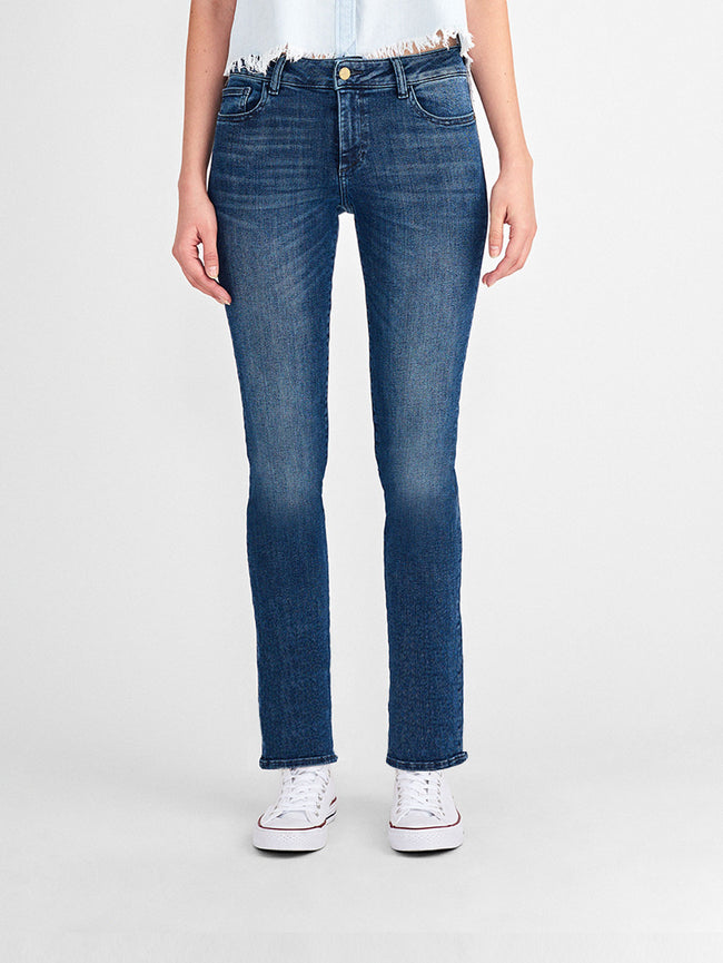 Women's Straight Mid-Rise Curvy Jean | Coco | DL1961 Premium Denim