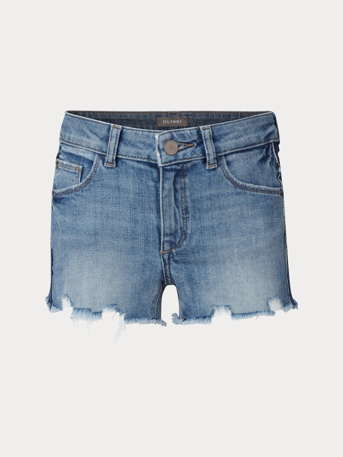 DL1961 Ross Distressed Lucy High Rise Shorts – a Spirit Animal